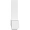 Ekena Millwork Eugene Architectural Grade PVC Gable Bracket, 84"W x 24 1/2"H x 6"D x 6"F, 7/12 Pitch GBP084X25X0606EUG00 - alternate 4